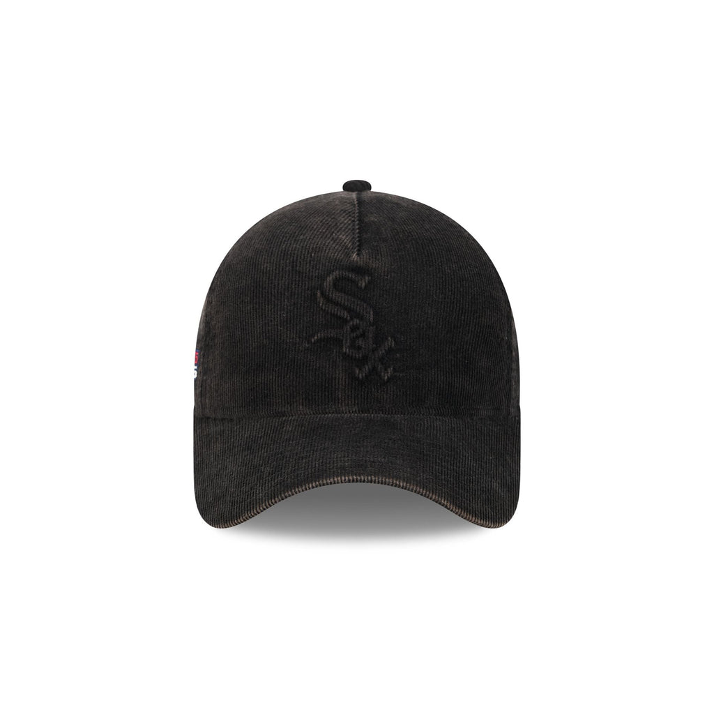 Chicago White Sox Washed Thin Wale Cord 9FORTY A-Frame Unstructured Snapback Hat