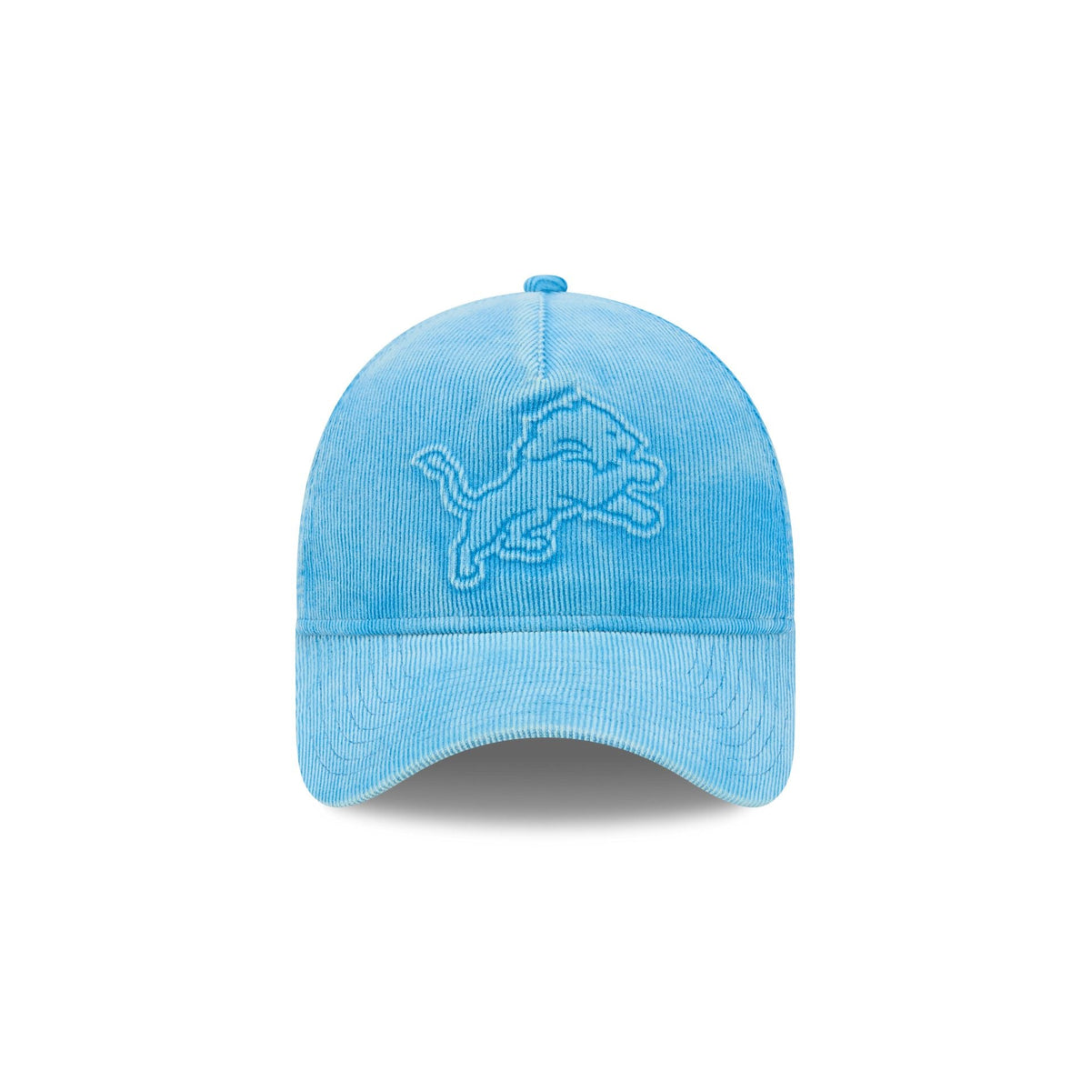 Detroit Lions Washed Thin Wale Cord 9FORTY A-Frame Unstructured Snapback Hat