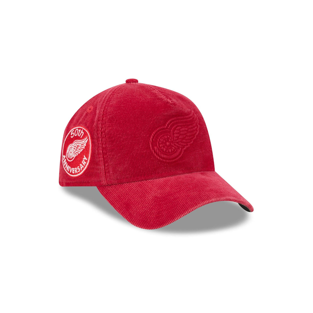 Detroit Red Wings Washed Thin Wale Cord 9FORTY A-Frame Unstructured Snapback Hat