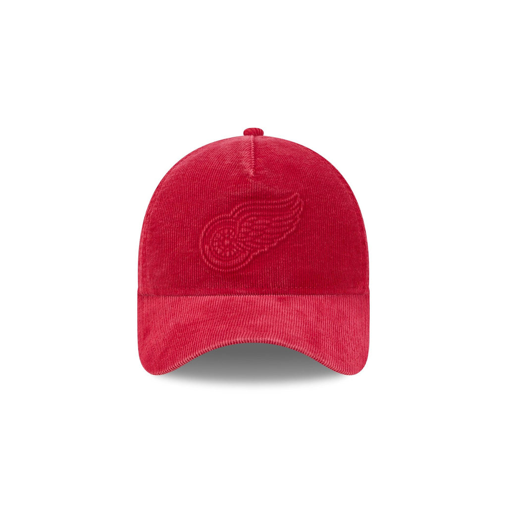 Detroit Red Wings Washed Thin Wale Cord 9FORTY A-Frame Unstructured Snapback Hat