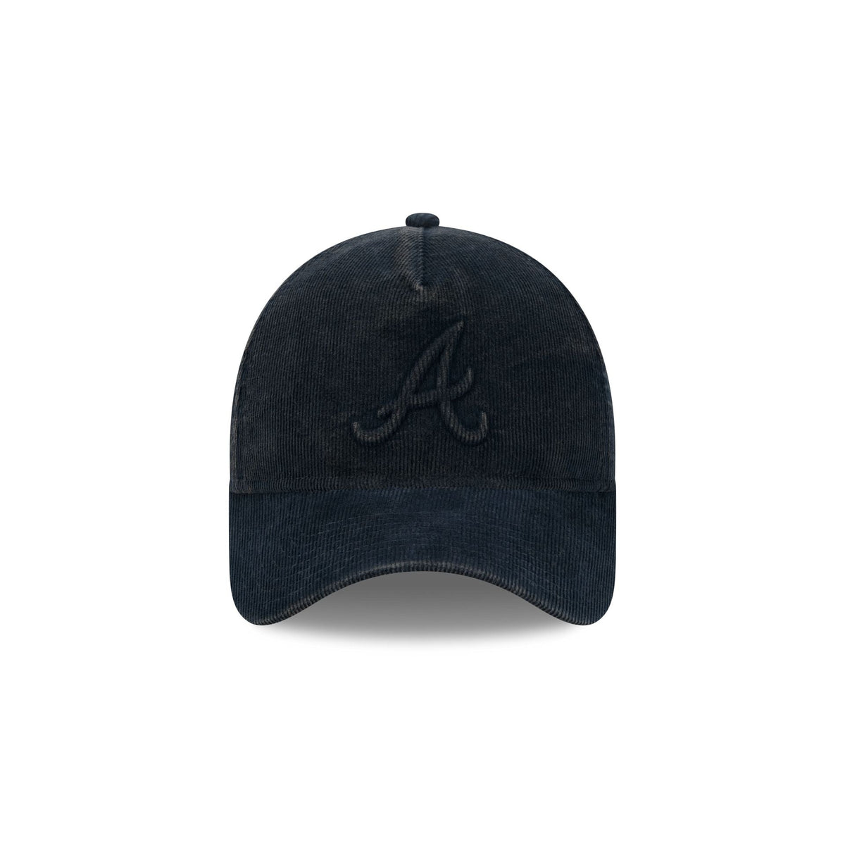 Atlanta Braves Washed Thin Wale Cord 9FORTY A-Frame Unstructured Snapback Hat