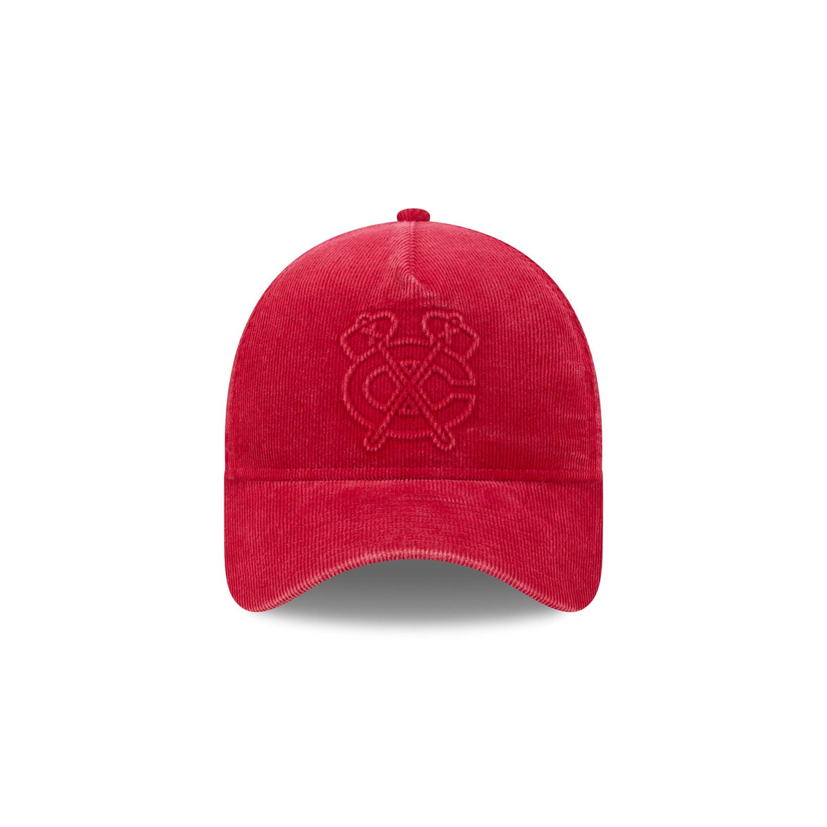 Chicago Blackhawks Washed Thin Wale Cord 9FORTY A-Frame Unstructured Snapback Hat