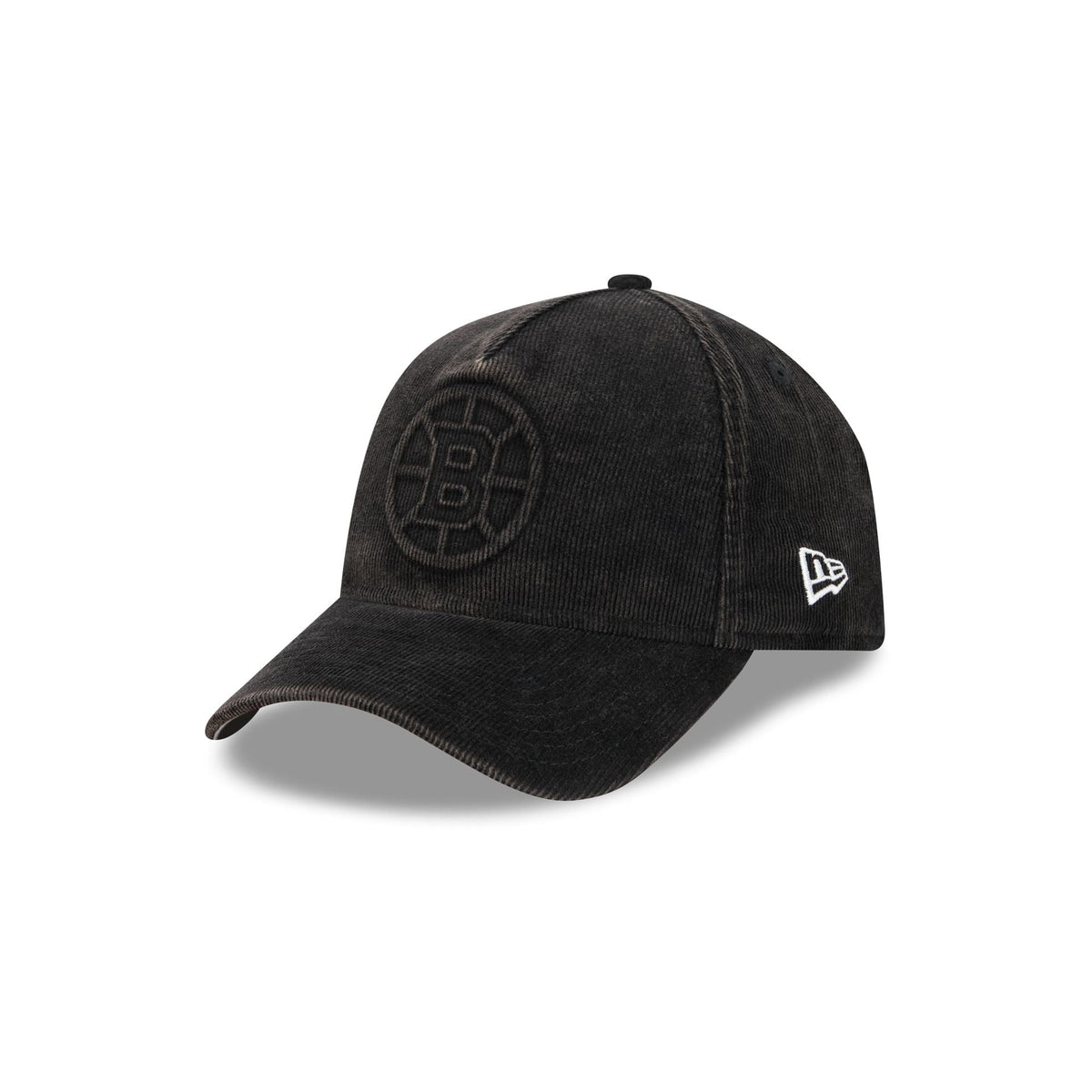 Boston Bruins Washed Thin Wale Cord 9FORTY A-Frame Unstructured Snapback Hat