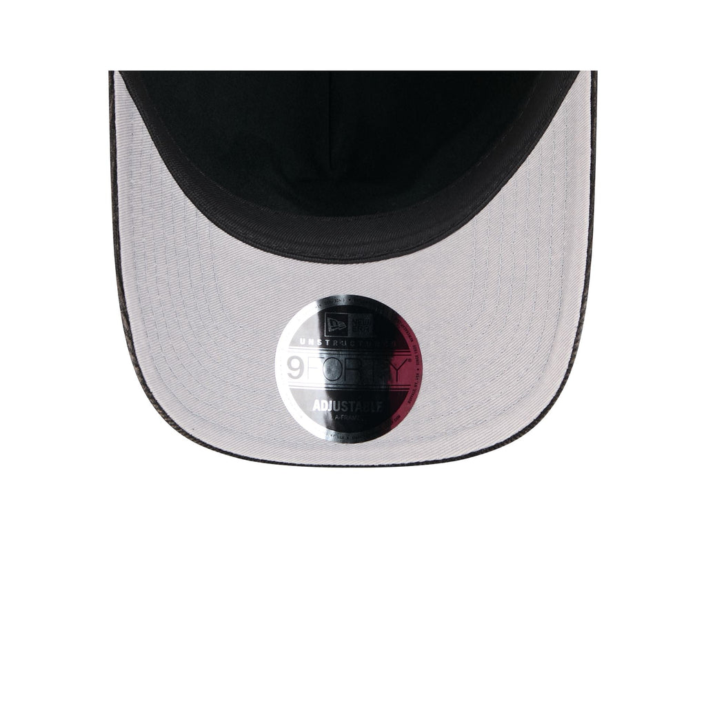 Miami Heat Washed Thin Wale Cord 9FORTY A-Frame Unstructured Snapback Hat