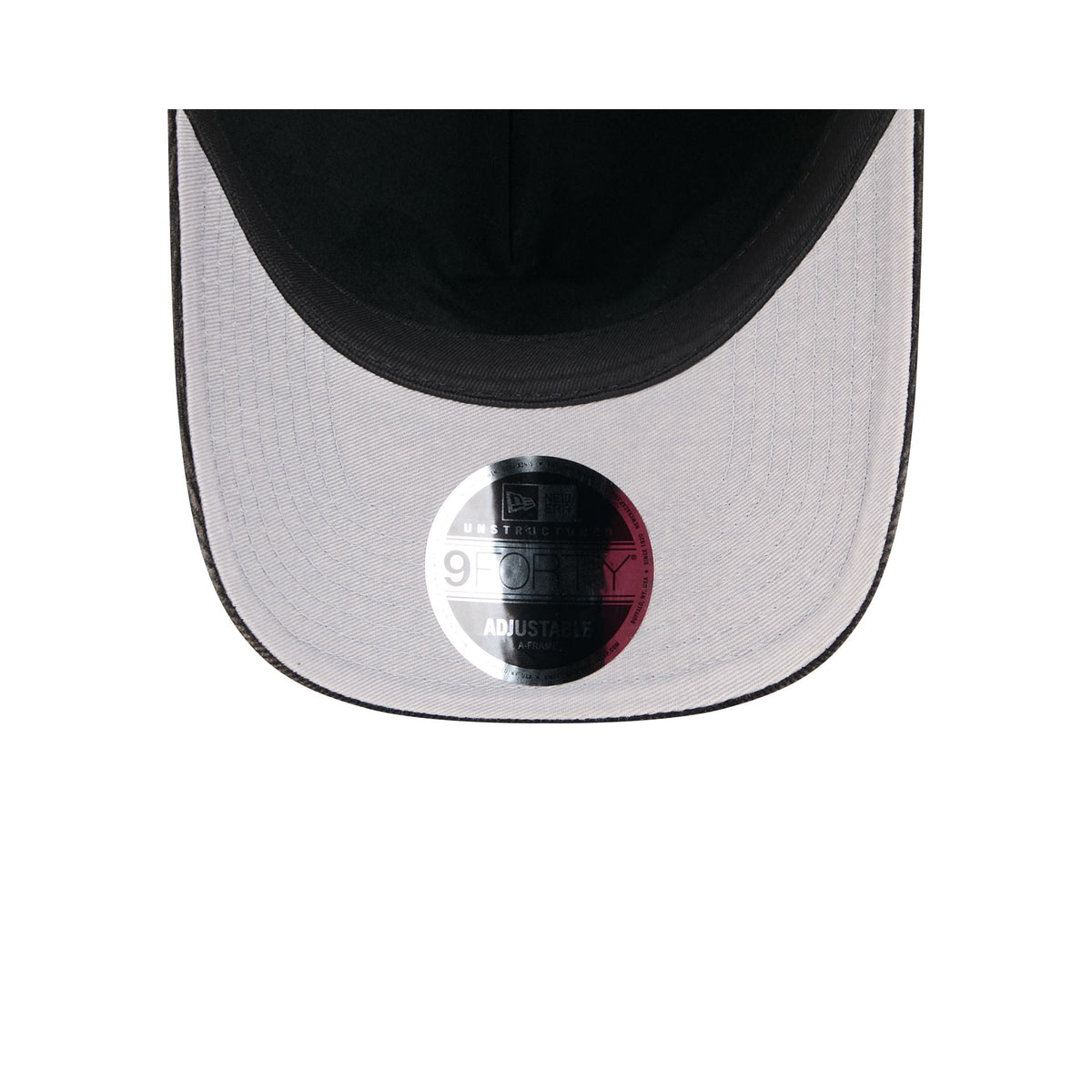 Miami Heat Washed Thin Wale Cord 9FORTY A-Frame Unstructured Snapback Hat