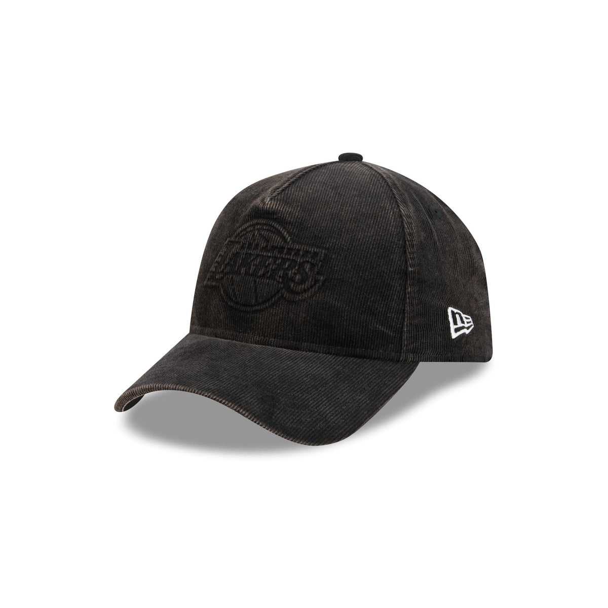 Los Angeles Lakers Washed Thin Wale Cord 9FORTY A-Frame Unstructured Snapback Hat