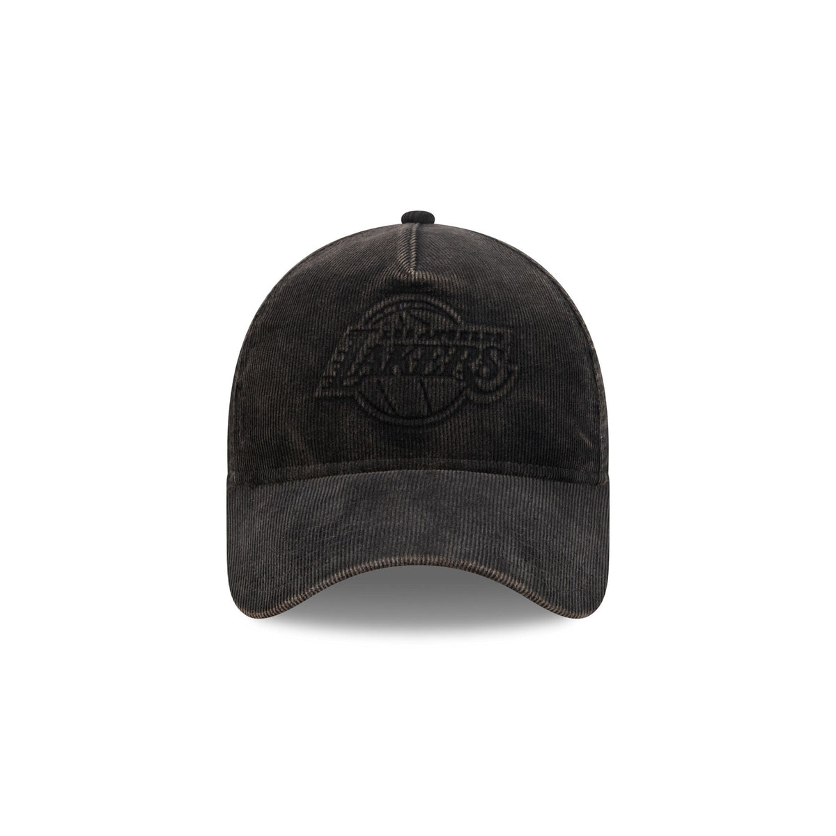 Los Angeles Lakers Washed Thin Wale Cord 9FORTY A-Frame Unstructured Snapback Hat