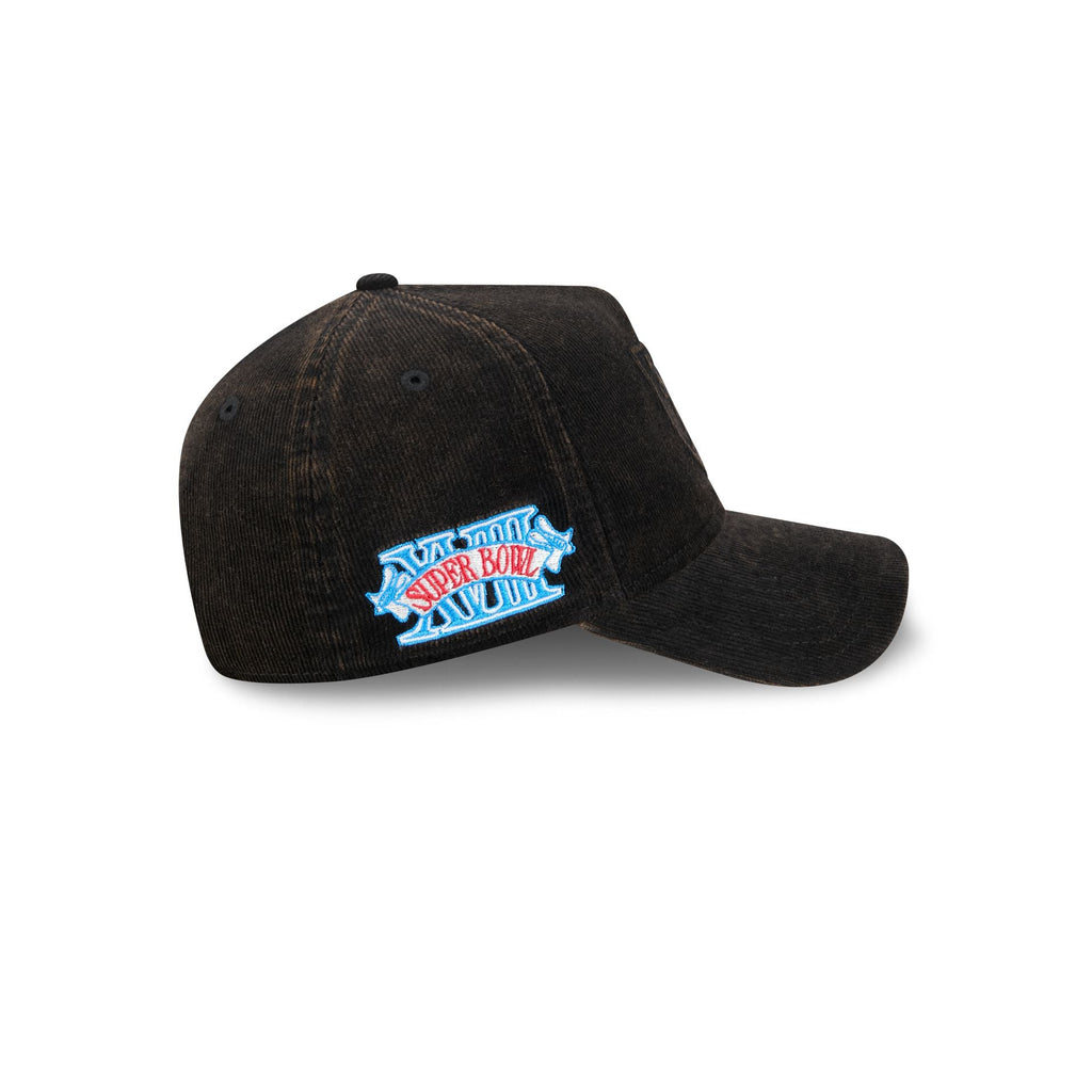 Las Vegas Raiders Washed Thin Wale Cord 9FORTY A-Frame Unstructured Snapback Hat