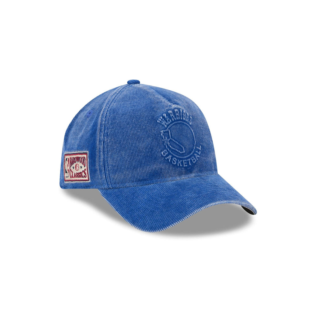Golden State Warriors Washed Thin Wale Cord 9FORTY A-Frame Unstructured Snapback Hat