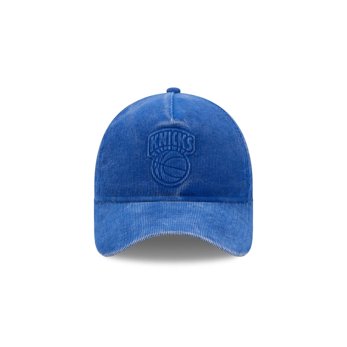 New York Knicks Washed Thin Wale Cord 9FORTY A-Frame Unstructured Snapback Hat