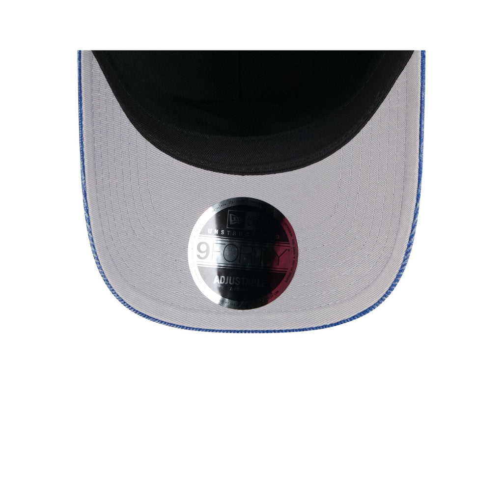 New York Mets Washed Thin Wale Cord 9FORTY A-Frame Unstructured Snapback Hat