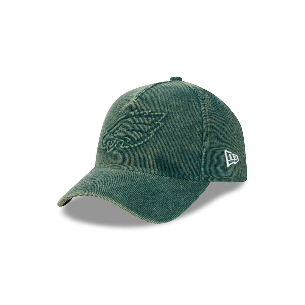 Philadelphia Eagles Washed Thin Wale Cord 9FORTY A-Frame Unstructured Snapback Hat