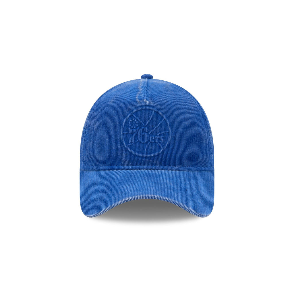 Philadelphia 76ers Washed Thin Wale Cord 9FORTY A-Frame Unstructured Snapback Hat
