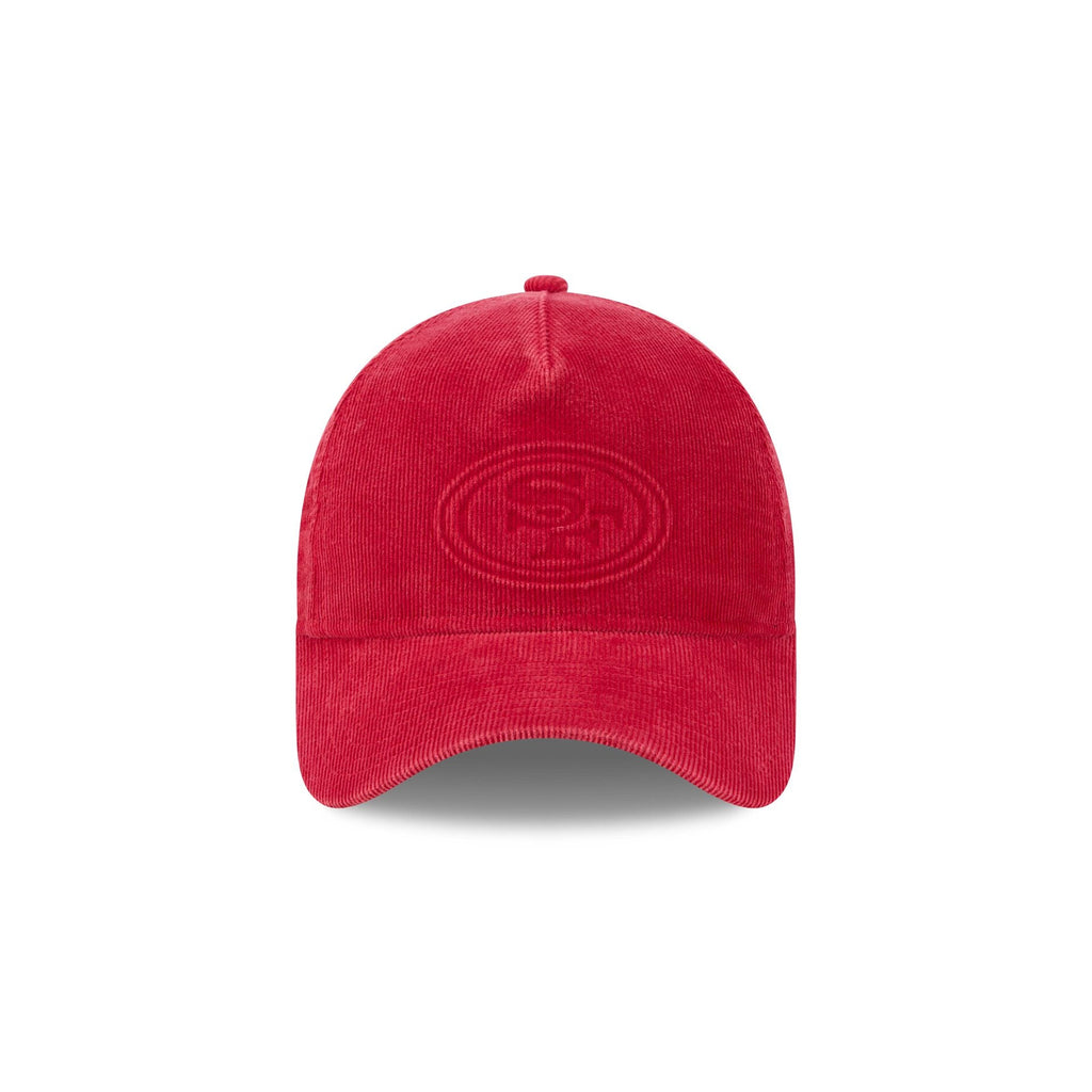 San Francisco 49ers Washed Thin Wale Cord 9FORTY A-Frame Unstructured Snapback Hat