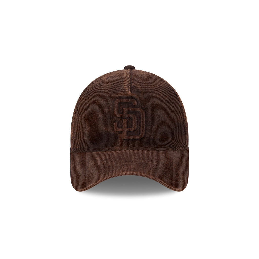 San Diego Padres Washed Thin Wale Cord 9FORTY A-Frame Unstructured Snapback Hat