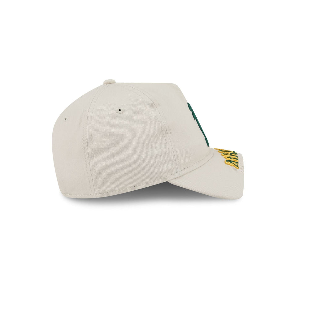 Athletics Stone 9FORTY A-Frame Unstructured Cut-Off Visor Snapback Hat
