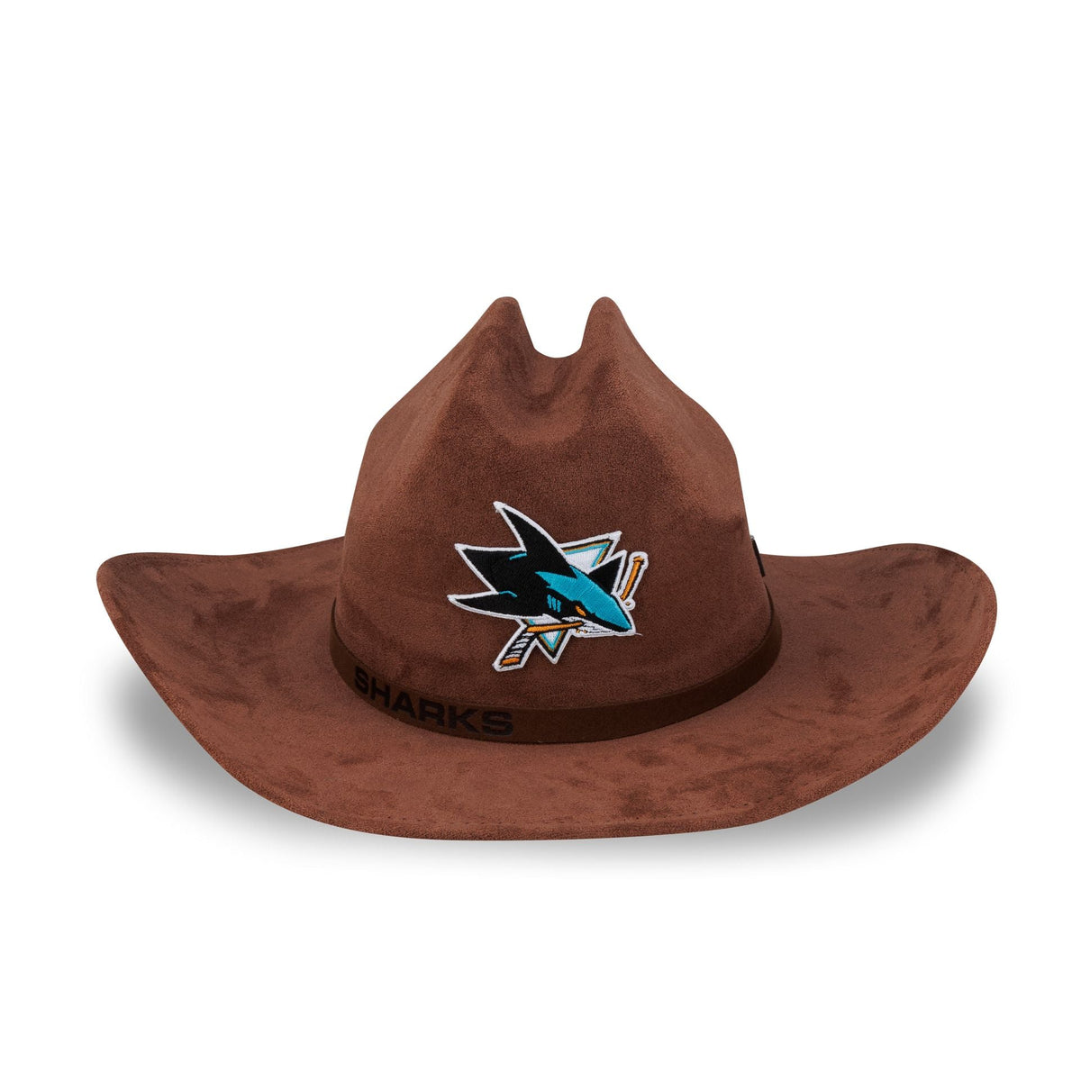 San Jose Sharks Brown Cowboy Hat