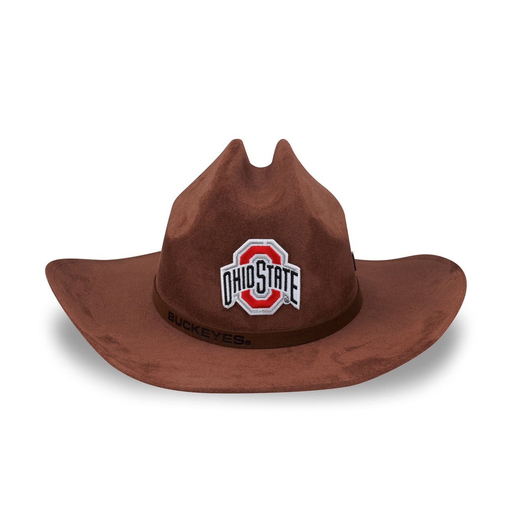 Ohio State Buckeyes Brown Cowboy Hat