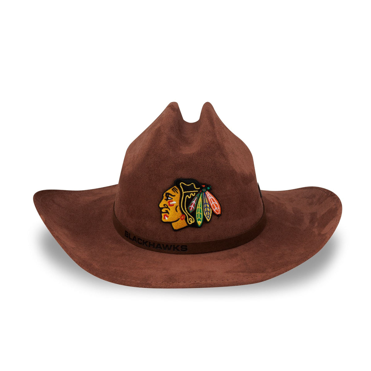 Chicago Blackhawks Brown Cowboy Hat