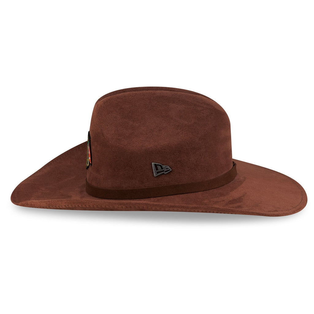 Chicago Blackhawks Brown Cowboy Hat