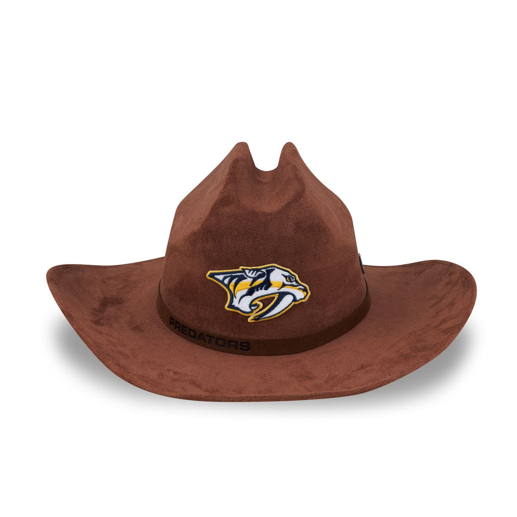 Nashville Predators Brown Cowboy Hat