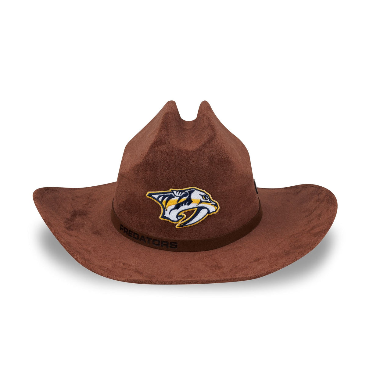 Nashville Predators Brown Cowboy Hat