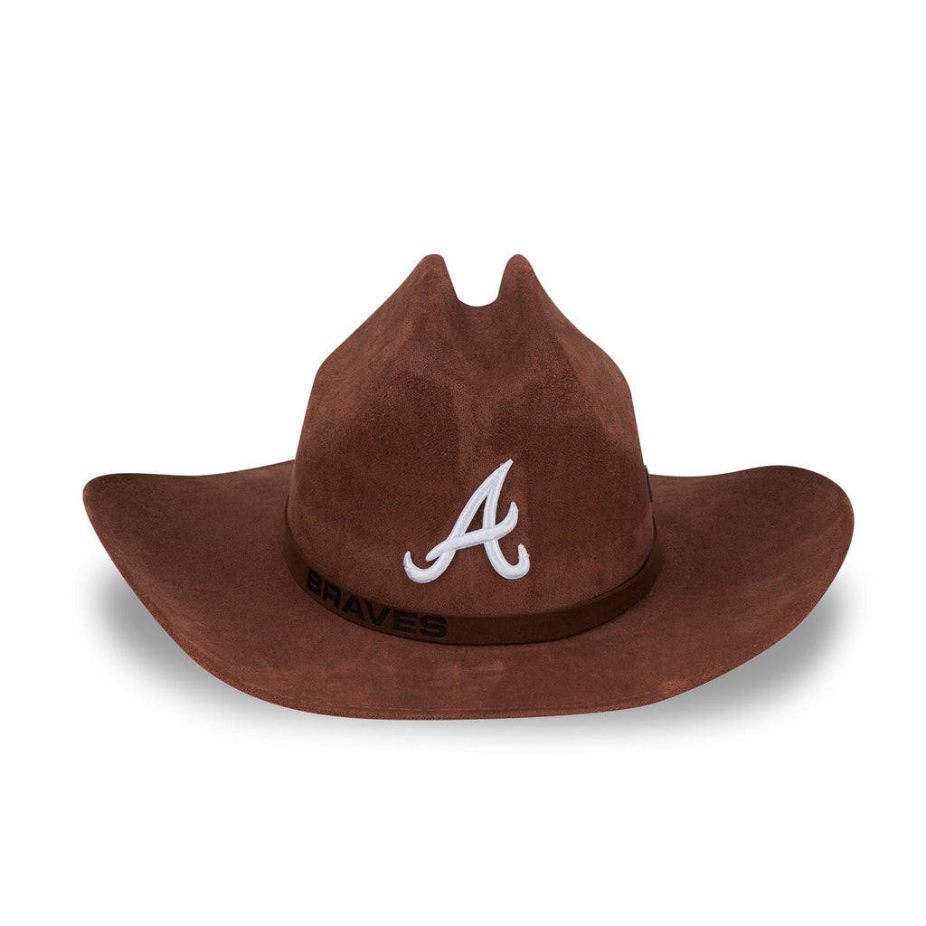 Atlanta Braves Brown Cowboy Hat