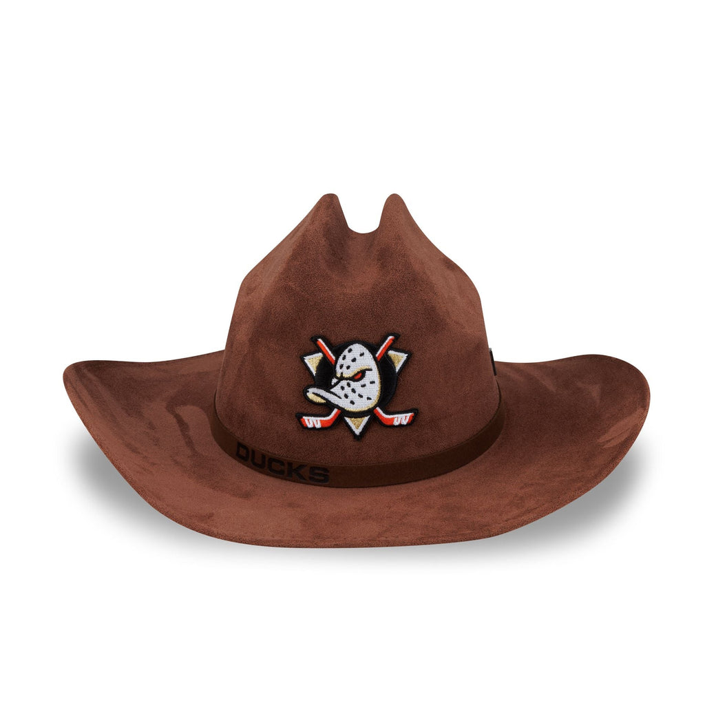 Anaheim Ducks Brown Cowboy Hat