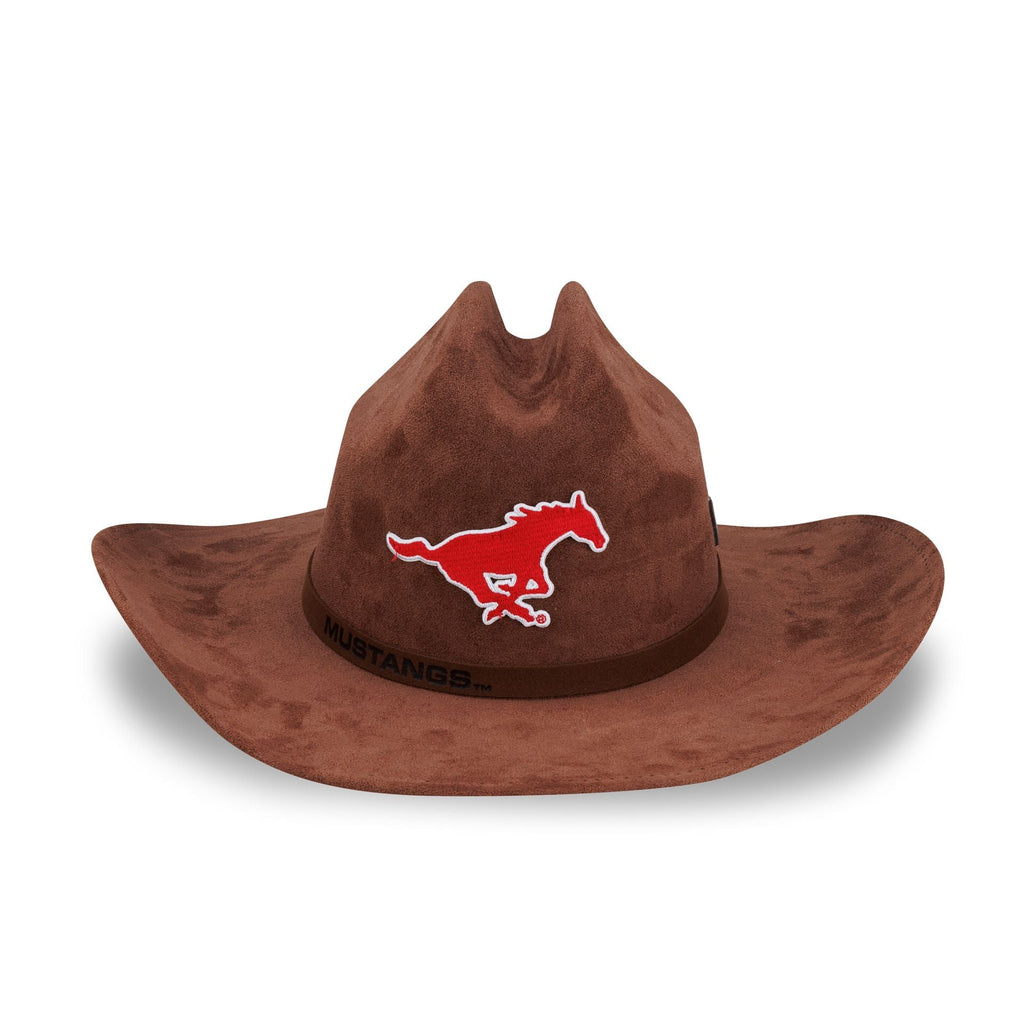 Southern Methodist Mustangs Brown Cowboy Hat