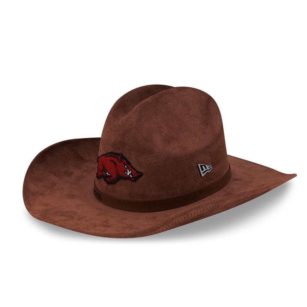 Arkansas Razorbacks Brown Cowboy Hat