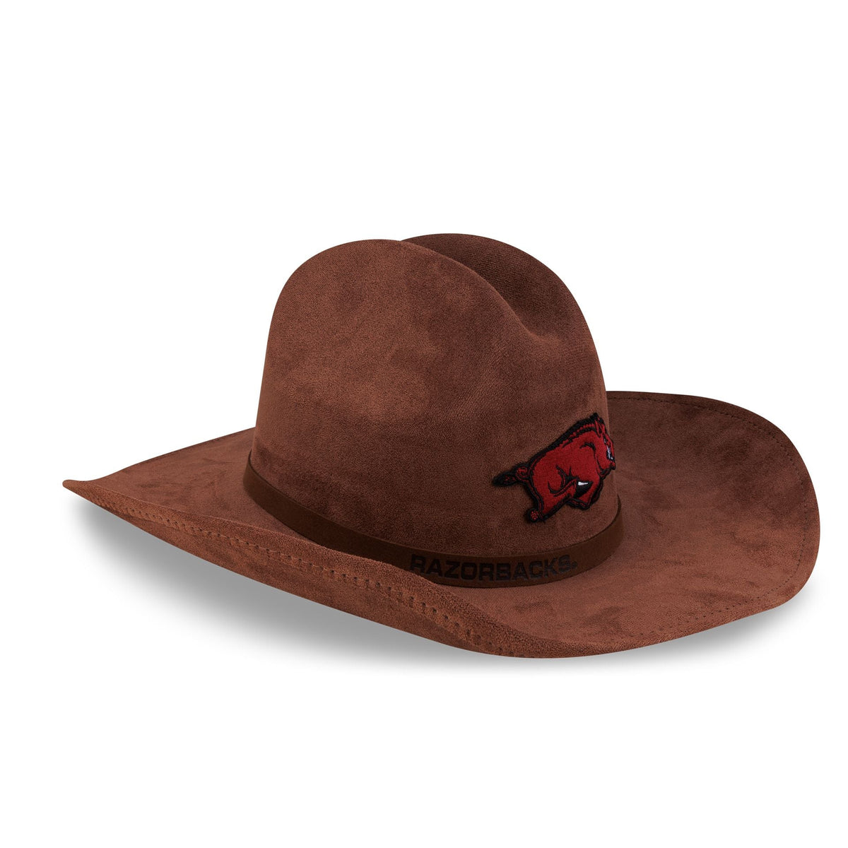 Arkansas Razorbacks Brown Cowboy Hat
