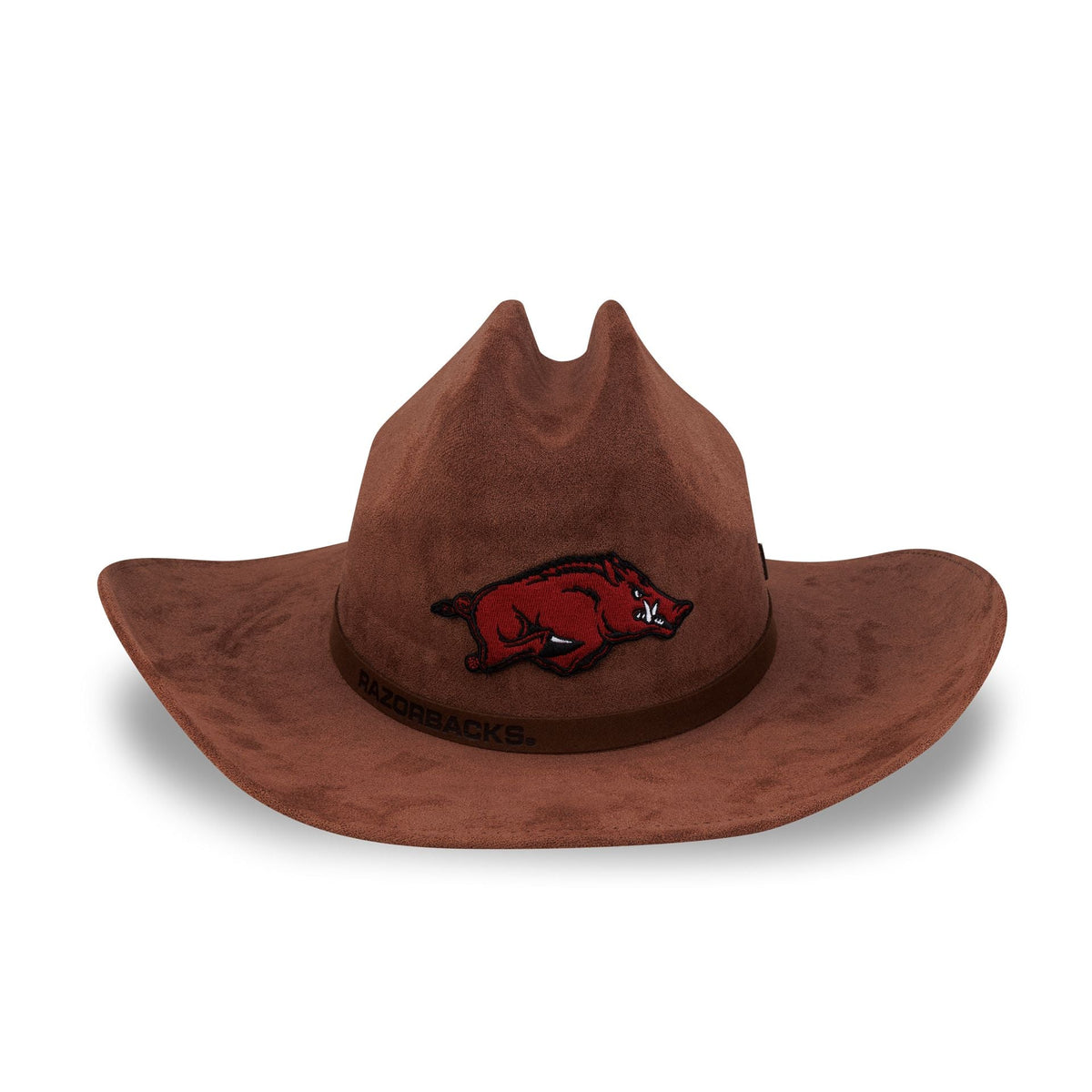 Arkansas Razorbacks Brown Cowboy Hat