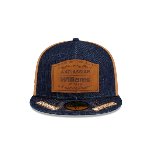 2026 Austin Race Special Atlassian Williams F1 Team Denim 59FIFTY Fitted Hat