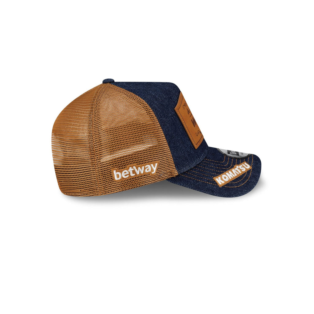 2026 Austin Race Special Atlassian Williams F1 Team Denim 9FORTY A-Frame Trucker Hat