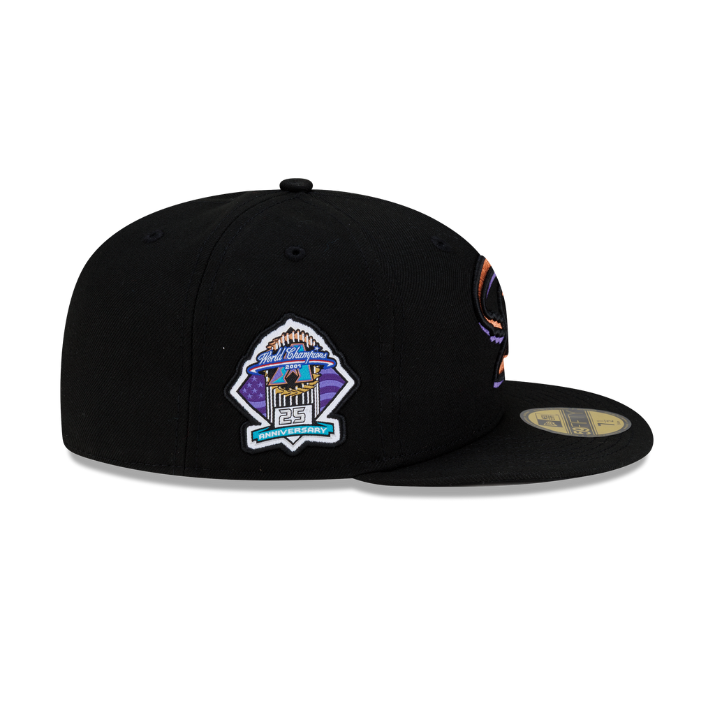 Arizona Diamondbacks Turn Back the Clock Black 59FIFTY Fitted Hat