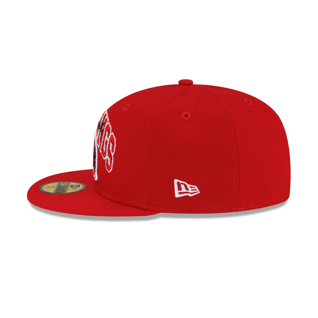 Detroit Red Wings Arch Mask 59FIFTY Fitted Hat