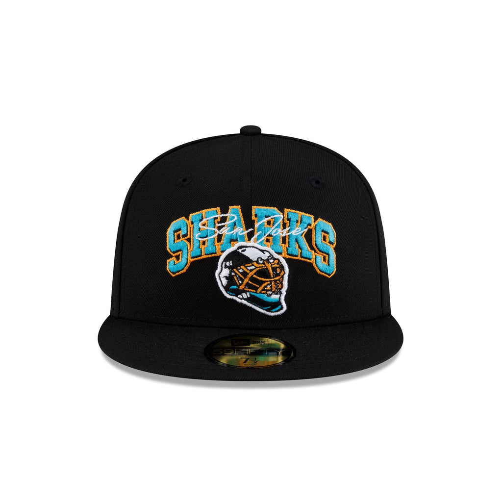San Jose Sharks Arch Mask 59FIFTY Fitted Hat