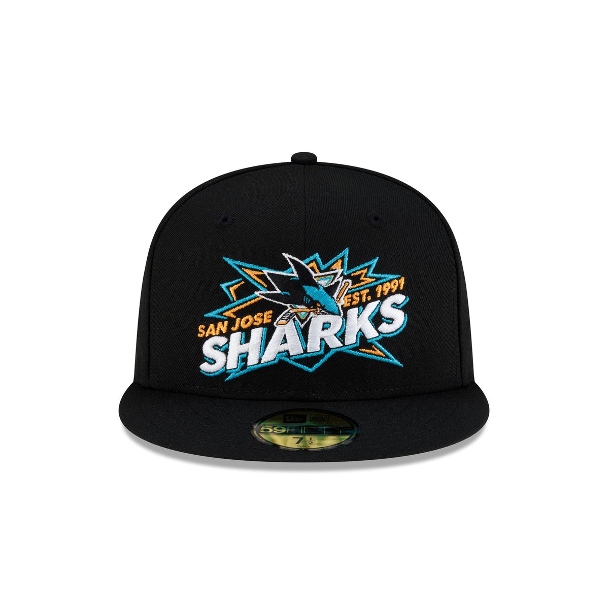 San Jose Sharks Top Shelf 59FIFTY Fitted Hat