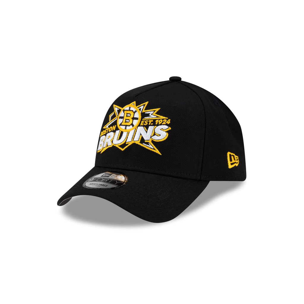 Boston Bruins Top Shelf 9FORTY A-Frame Snapback Hat