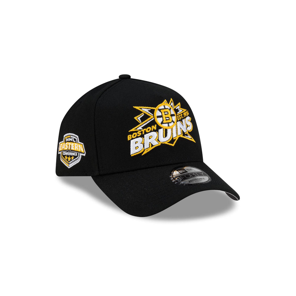 Boston Bruins Top Shelf 9FORTY A-Frame Snapback Hat