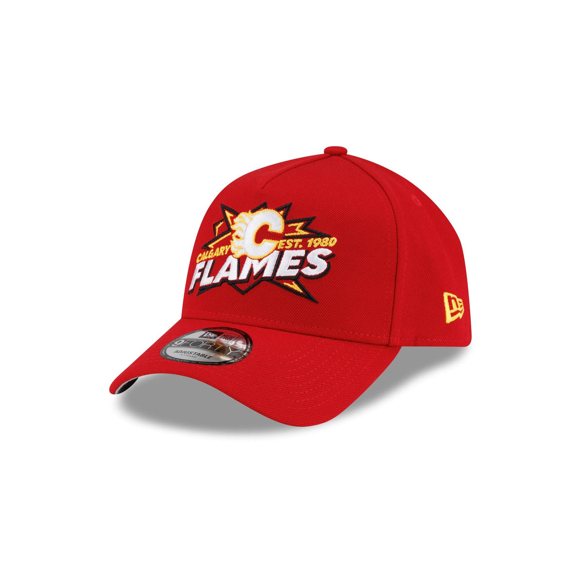 Calgary Flames Top Shelf 9FORTY A-Frame Snapback Hat