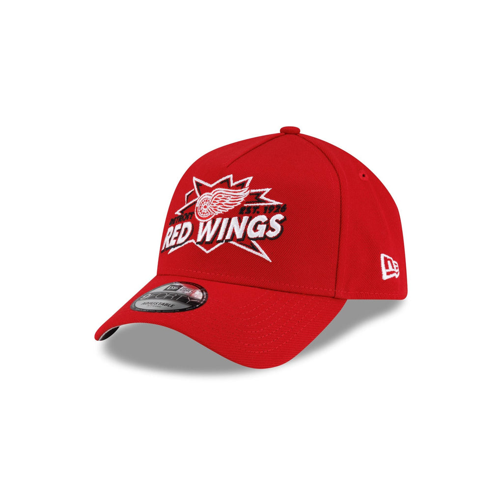 Detroit Red Wings Top Shelf 9FORTY A-Frame Snapback Hat