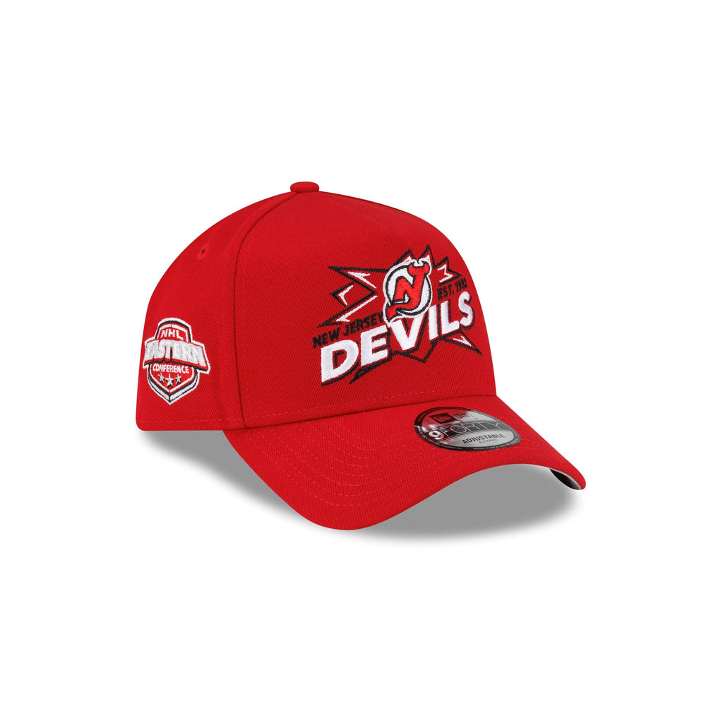 New Jersey Devils Top Shelf 9FORTY A-Frame Snapback Hat