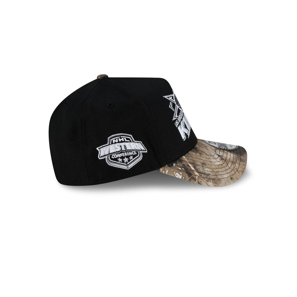 Los Angeles Kings Top Shelf Black Camo 9FORTY A-Frame Snapback Hat