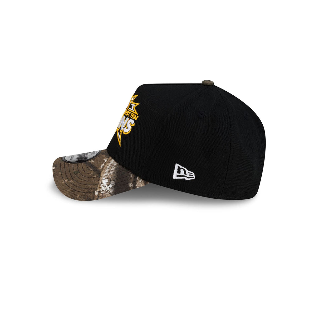 Boston Bruins Top Shelf Black Camo 9FORTY A-Frame Snapback Hat