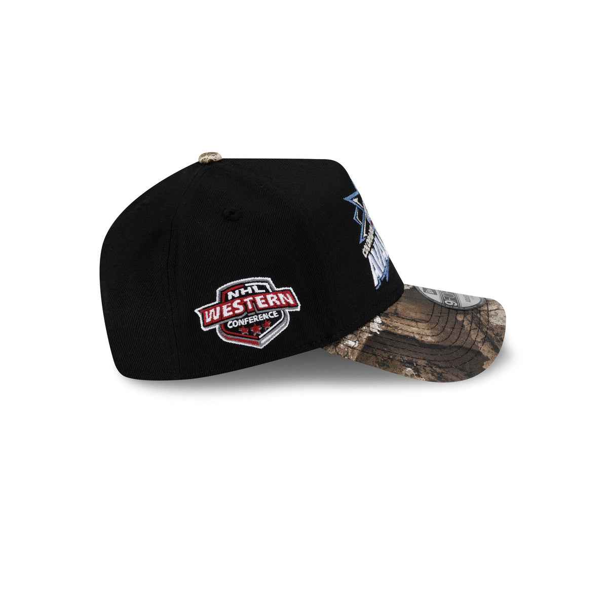 Colorado Avalanche Top Shelf Black Camo 9FORTY A-Frame Snapback Hat