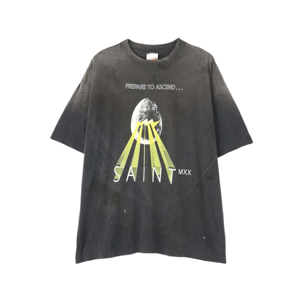 Saint Michael Egg T-Shirt Black