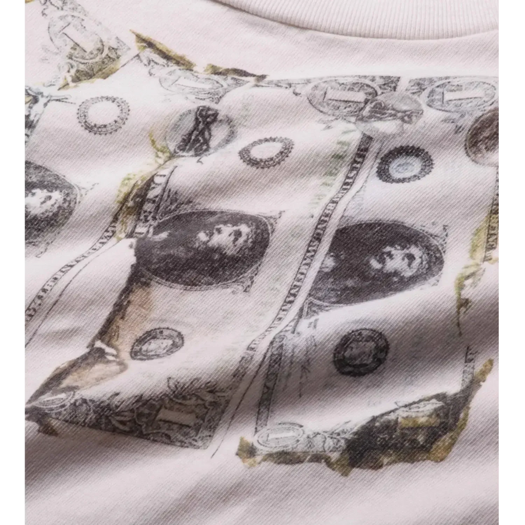 Saint Michael Money Tee Off White