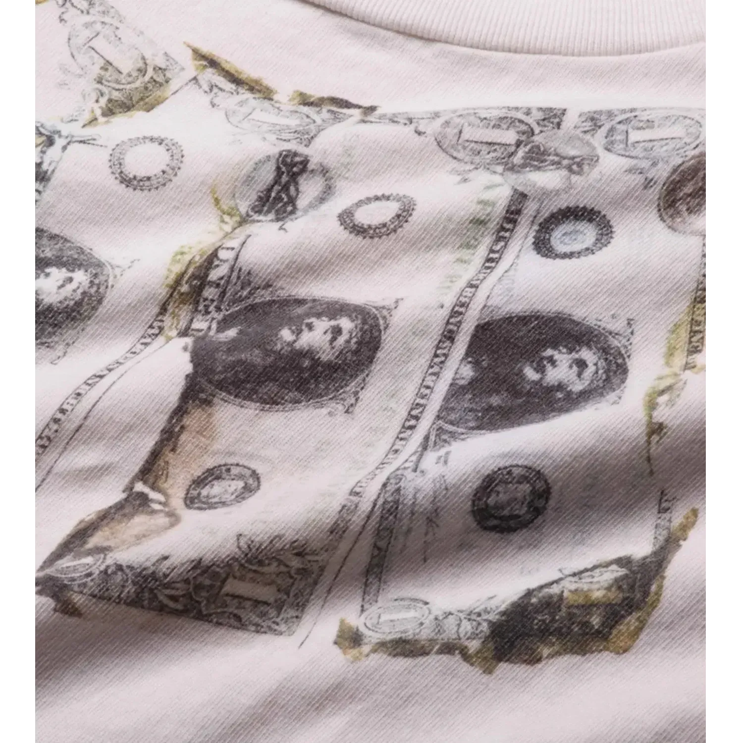 Saint Michael Money Tee Off White