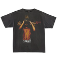 Saint Michael We Live Hell T-Shirt Vintage Black